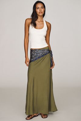 By Anthropologie Tilda Maxi Skirt