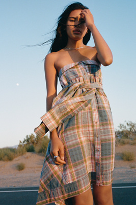 Pilcro The Field Midi Skirt