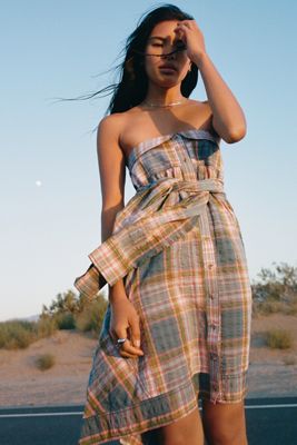 Pilcro The Field Midi Skirt