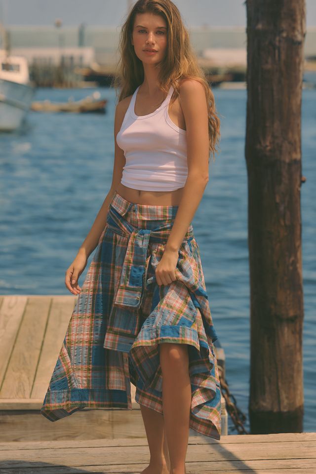 Pilcro The Field Midi Skirt #3