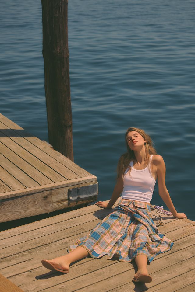 Pilcro The Field Midi Skirt #1