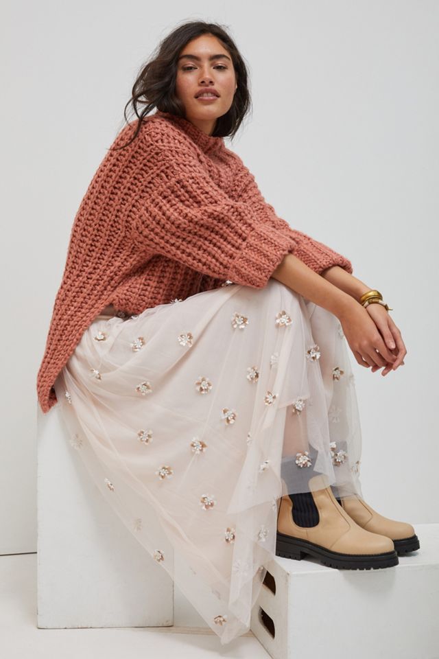 Billie Textured Maxi Skirt #1