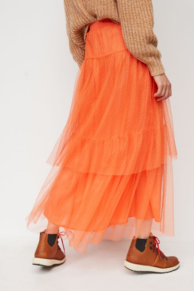 Evelyn Tulle Midi Skirt #1