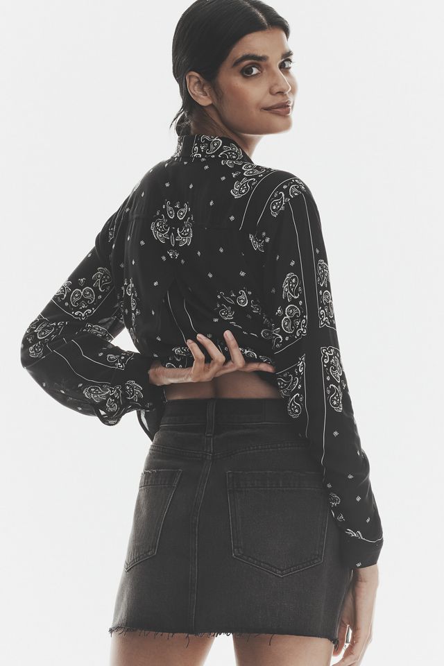 Pistola Daisy Denim Mini Skirt #3
