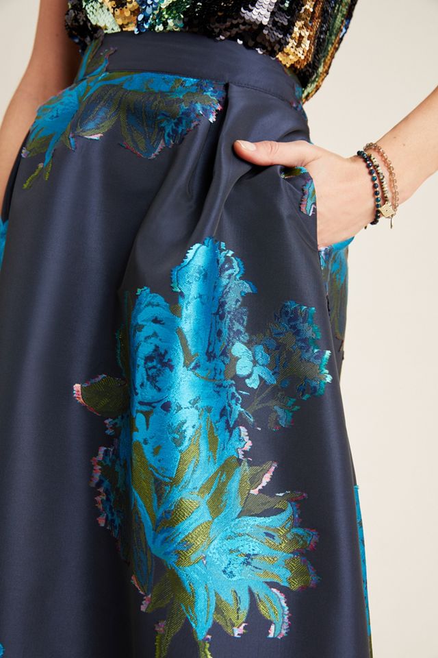 Maeve Ronette Jacquard Midi Skirt #3
