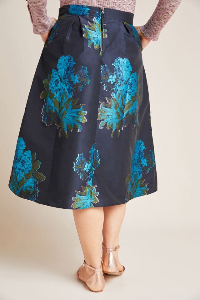 Maeve Ronette Jacquard Midi Skirt #5