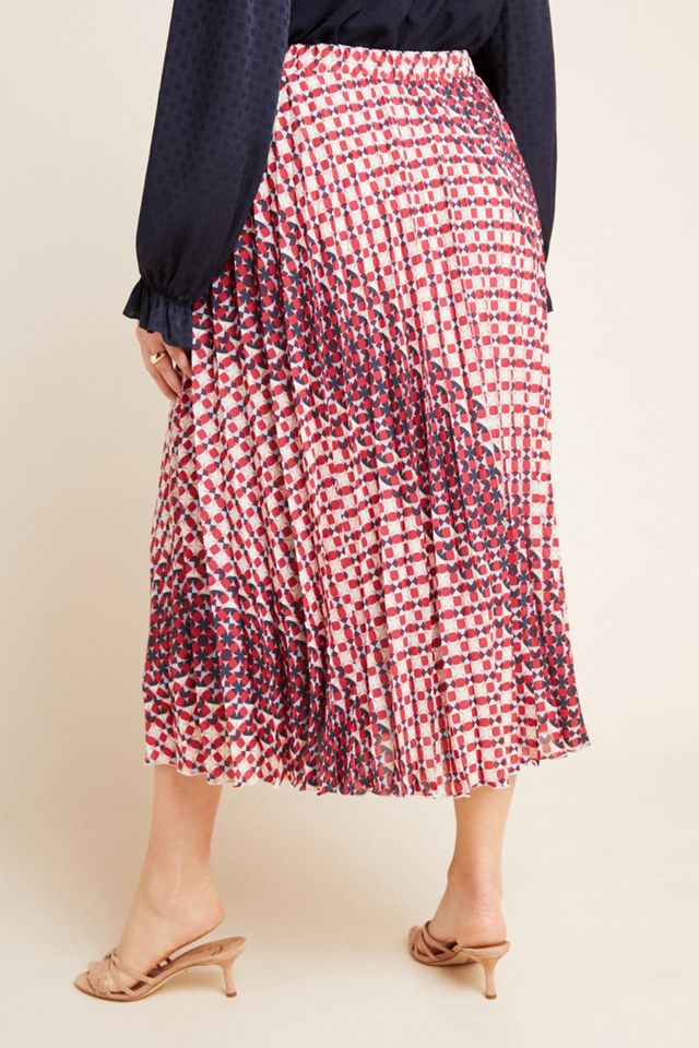 Maeve Hildi Pleated Midi Skirt #6
