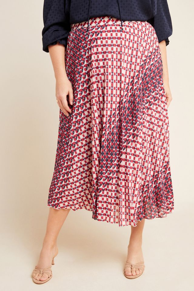 Maeve Hildi Pleated Midi Skirt #8