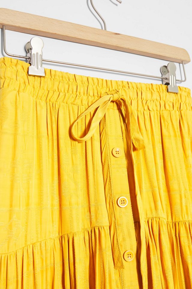 Maeve Carnacion Textured Maxi Skirt #3