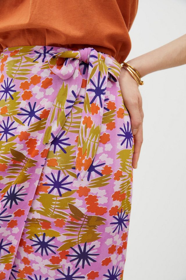 Vera Floral Midi Skirt #3