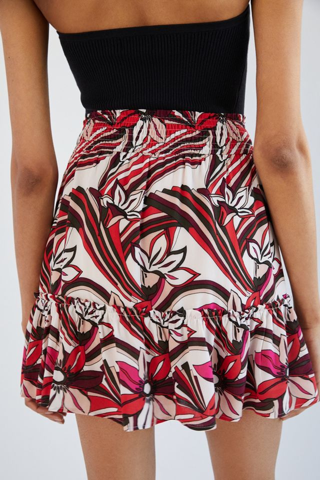 Floral Mini Skirt #1