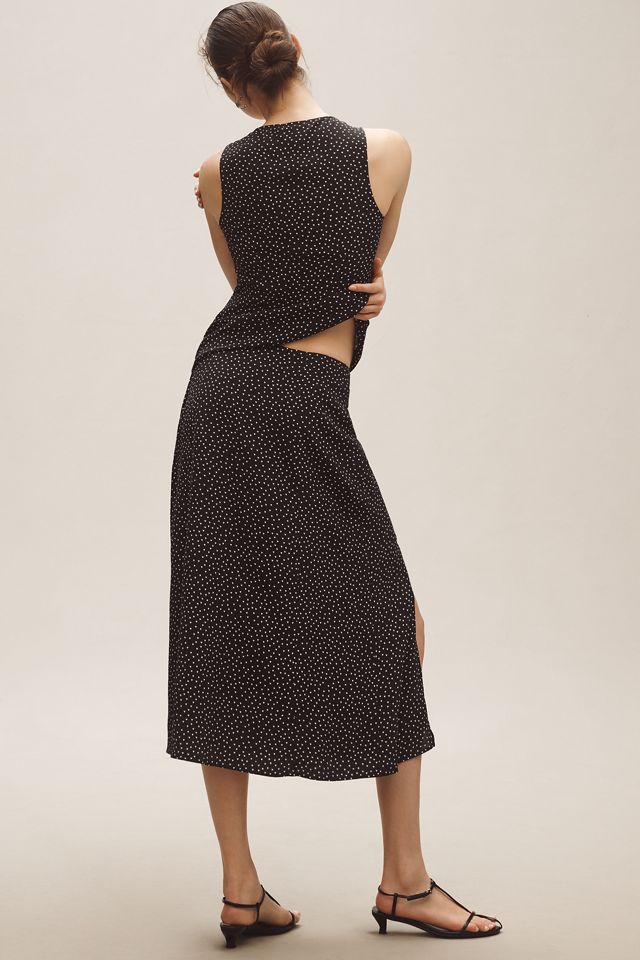 The Lille Side-Slit Midi Skirt by Maeve #2