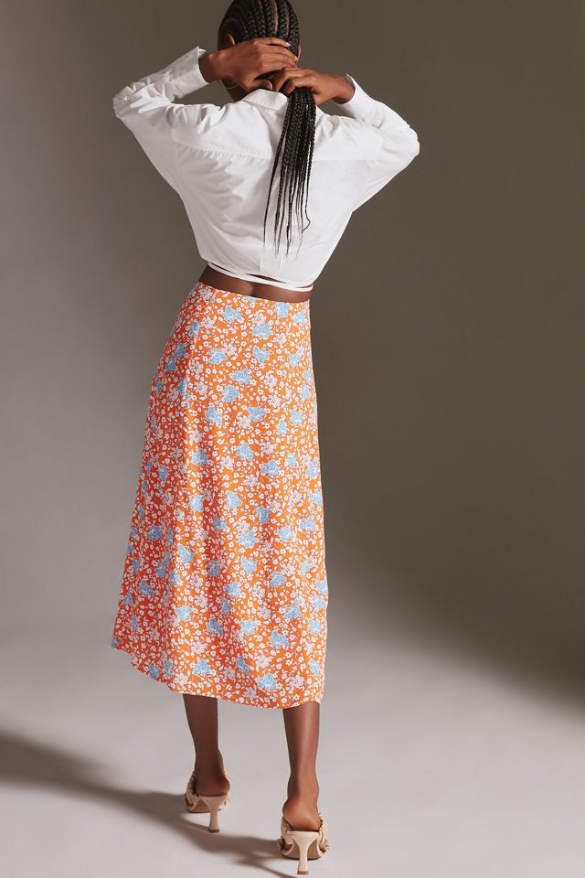 The Lille Side-Slit Midi Skirt by Maeve #2