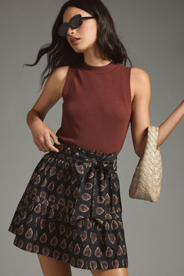 The Somerset Collection By Anthropologie The Somerset Mini Skirt In Assorted