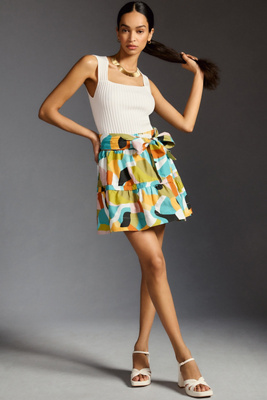 The Somerset Collection By Anthropologie The Somerset Mini Skirt In Assorted