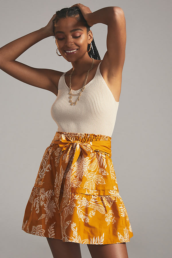The Somerset Collection By Anthropologie The Somerset Mini Skirt In Assorted