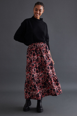 Shop The Somerset Collection By Anthropologie The Somerset Maxi Skirt In Assorted