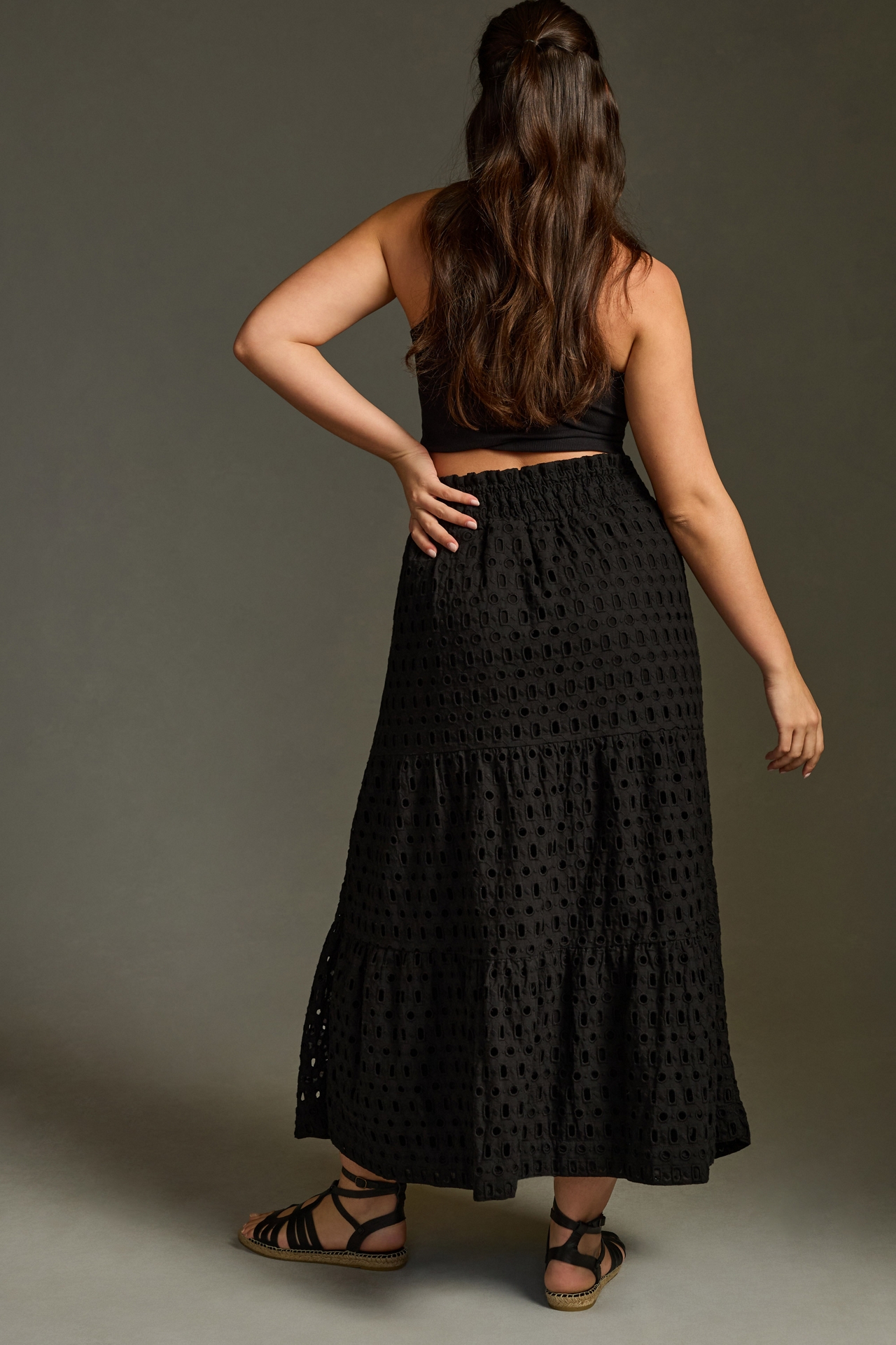 The Somerset Maxi Skirt: Eyelet Edition