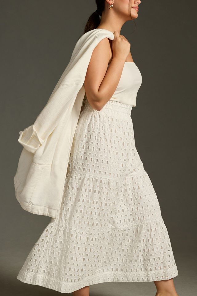 Somerset Eyelet Maxi Skirt #7