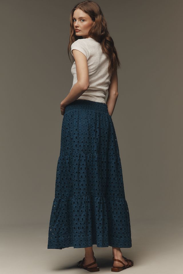 Somerset Eyelet Maxi Skirt #3