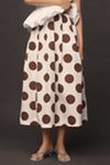 Saylor Pippi Faux-Leather Studded Mini Skirt