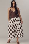 Saylor Pippi Faux-Leather Studded Mini Skirt