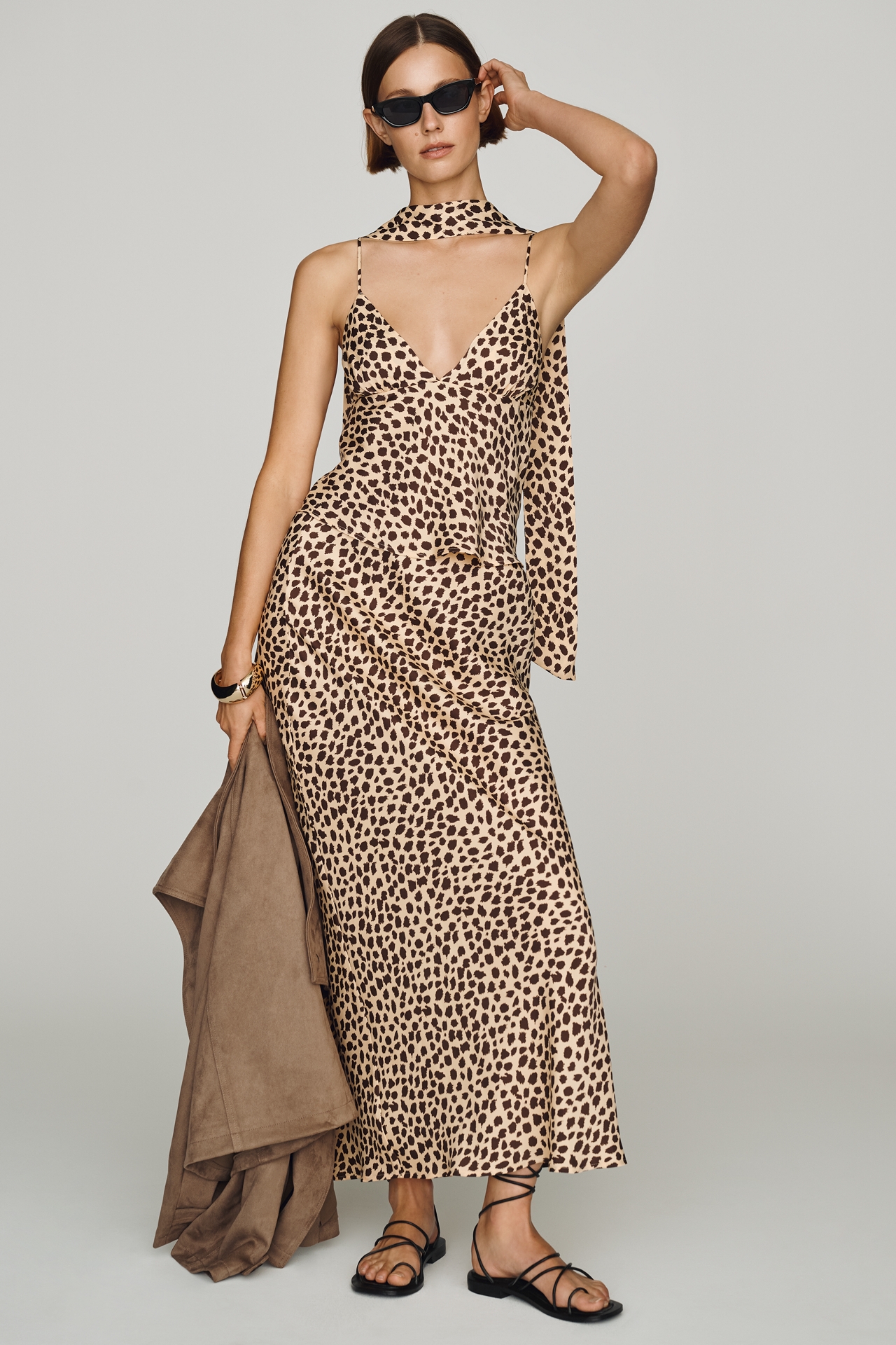 Tilda Maxi Slip Skirt by Anthropologie