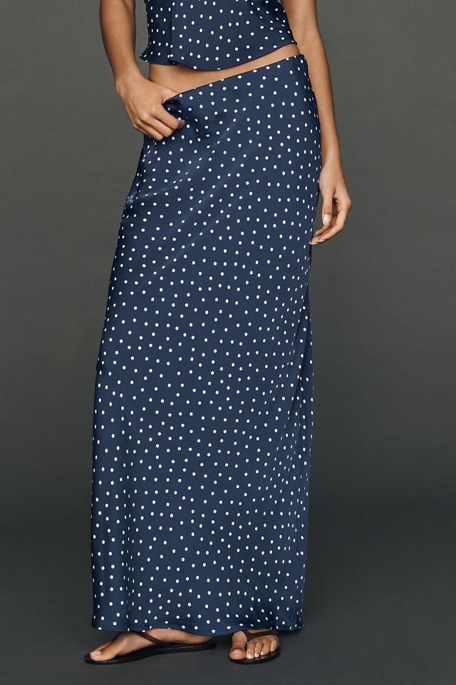 Tilda Maxi Slip Skirt by Anthropologie #1