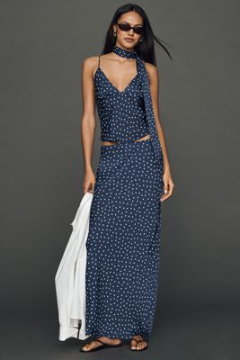Tilda Maxi Slip Skirt by Anthropologie