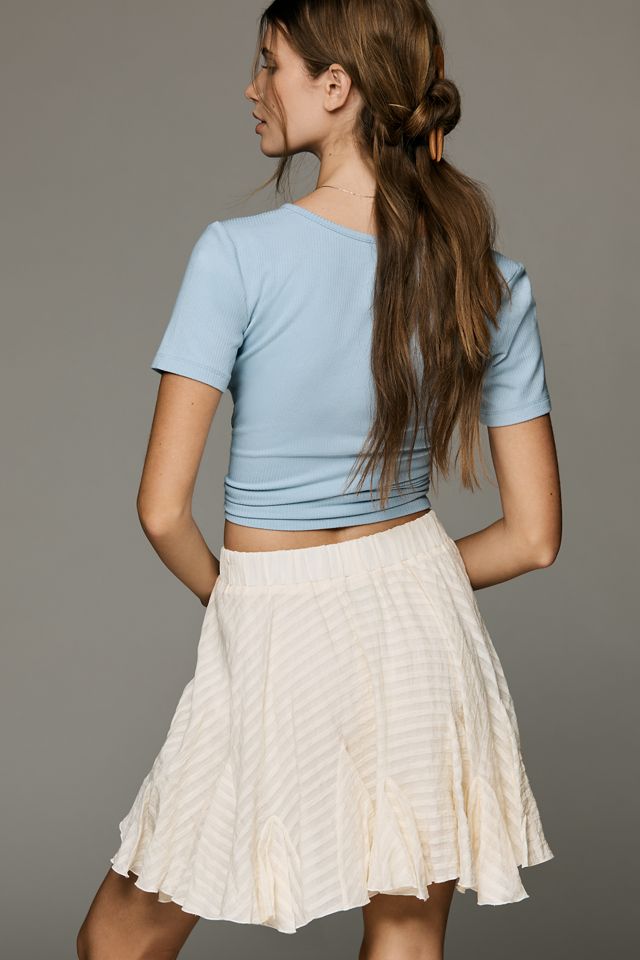 By Anthropologie Flirty Godet Skirt #2