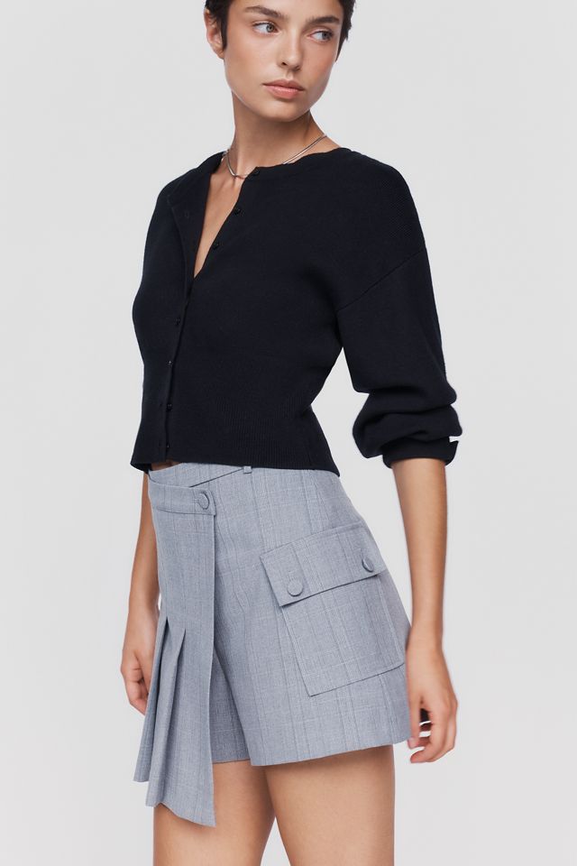 By Anthropologie Pleated Wrap Skort #1