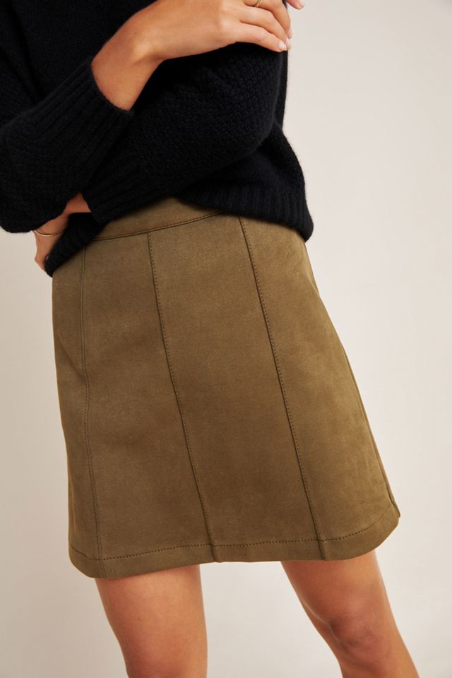 Maeve Jenny Seamed Mini Skirt #2