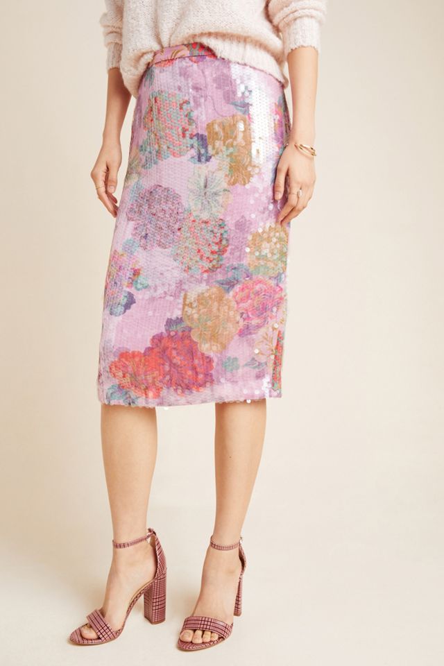 Paillette Pencil Skirt #2