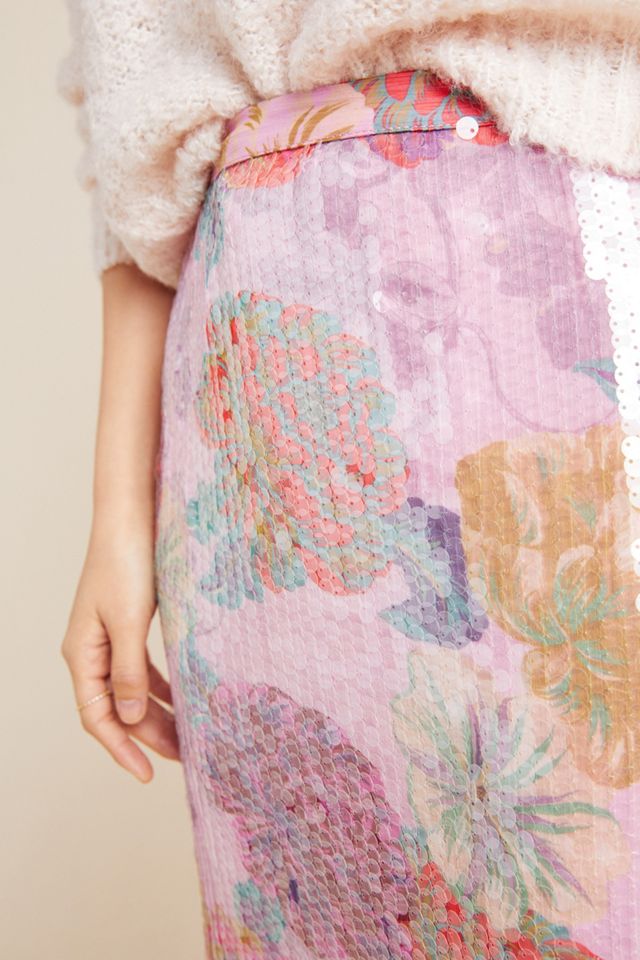 Paillette Pencil Skirt #3
