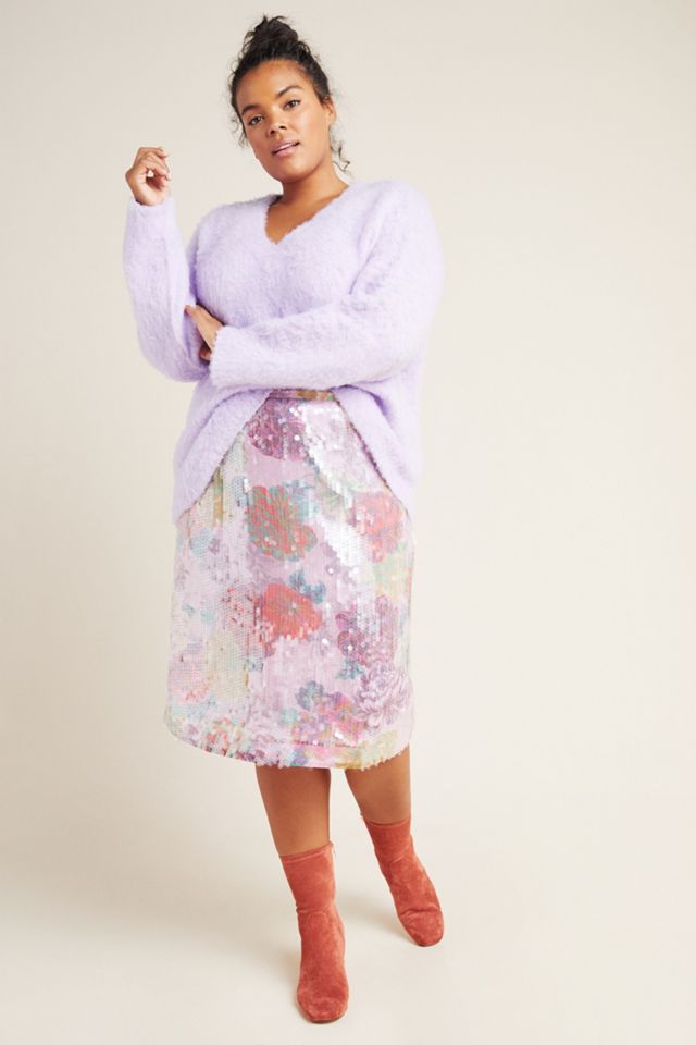 Paillette Pencil Skirt #5