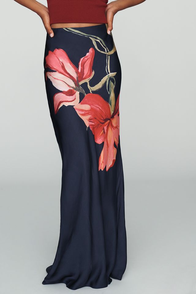 Rococo Sand Floral Maxi skirt #1