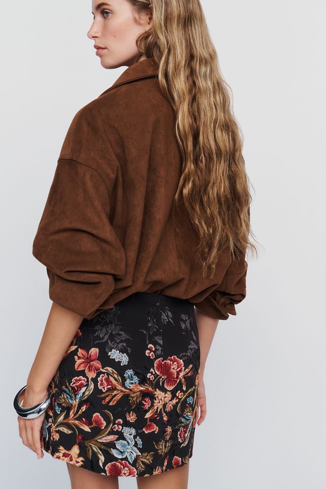 Hemant & Nandita Floral Mini Skirt #3