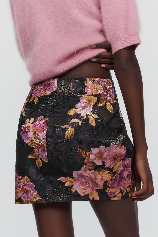 Hemant & Nandita Floral Mini Skirt  #3