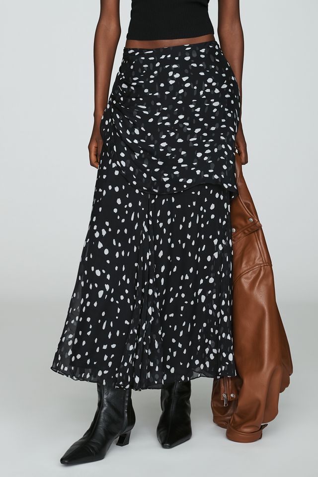 Hemant & Nandita Tie-Waist Maxi Skirt #1