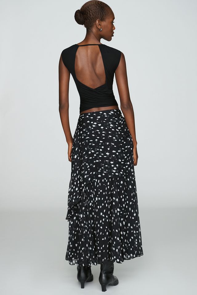 Hemant & Nandita Tie-Waist Maxi Skirt #4