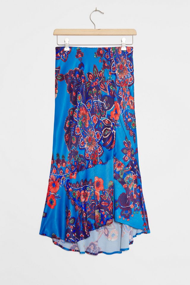 Maeve Janelle Bias Midi Skirt #2