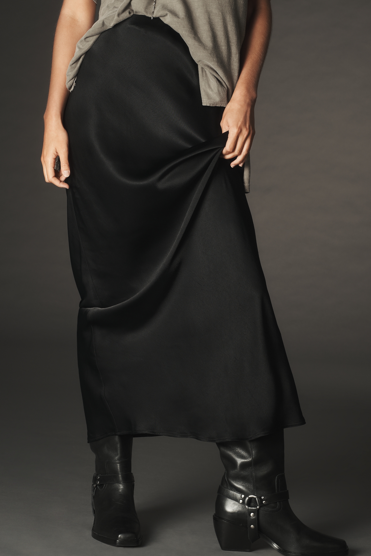 The Tilda Maxi Slip Skirt