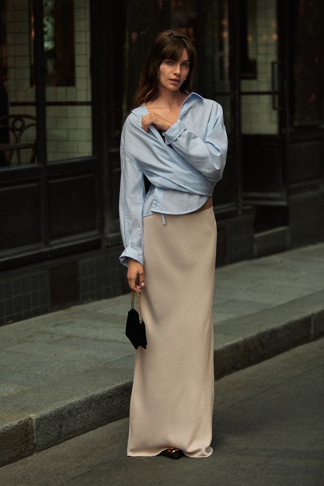 The Tilda Maxi Slip Skirt