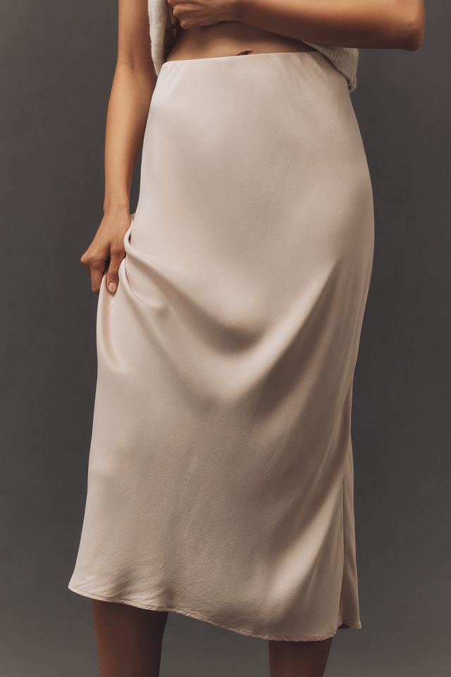 The Tilda Midi Slip Skirt #1