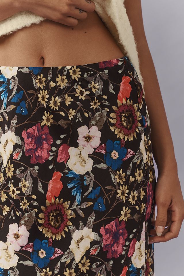 The Tilda Midi Slip Skirt by Anthropologie #3