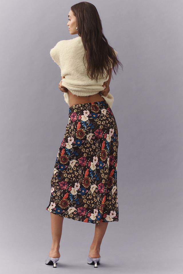The Tilda Midi Slip Skirt by Anthropologie #1