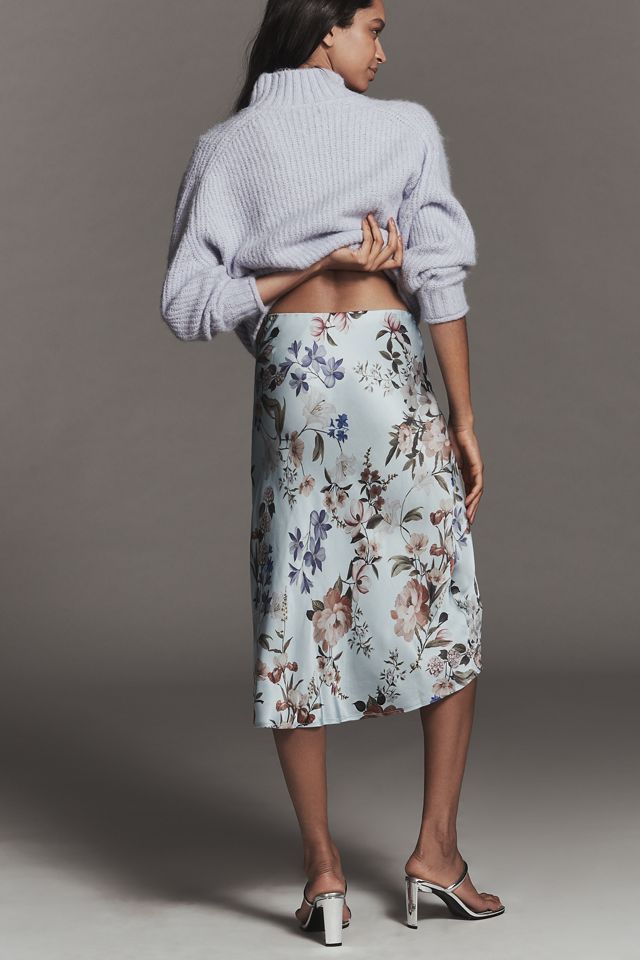 The Tilda Midi Slip Skirt by Anthropologie #1