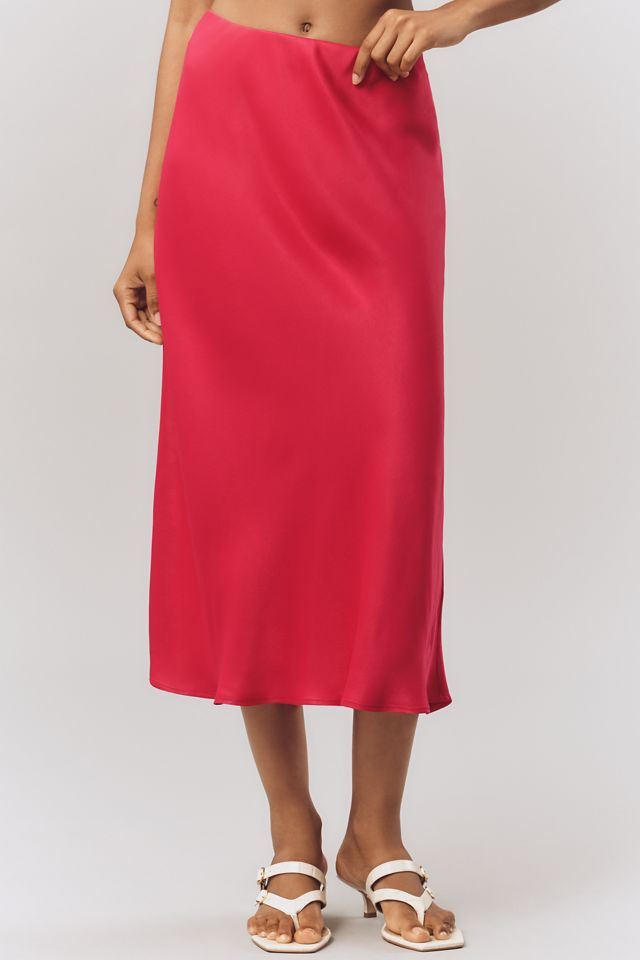 The Tilda Midi Slip Skirt #1