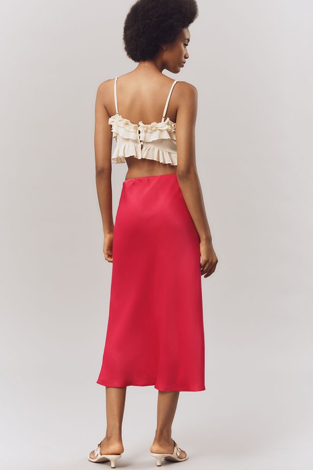 The Tilda Midi Slip Skirt #2