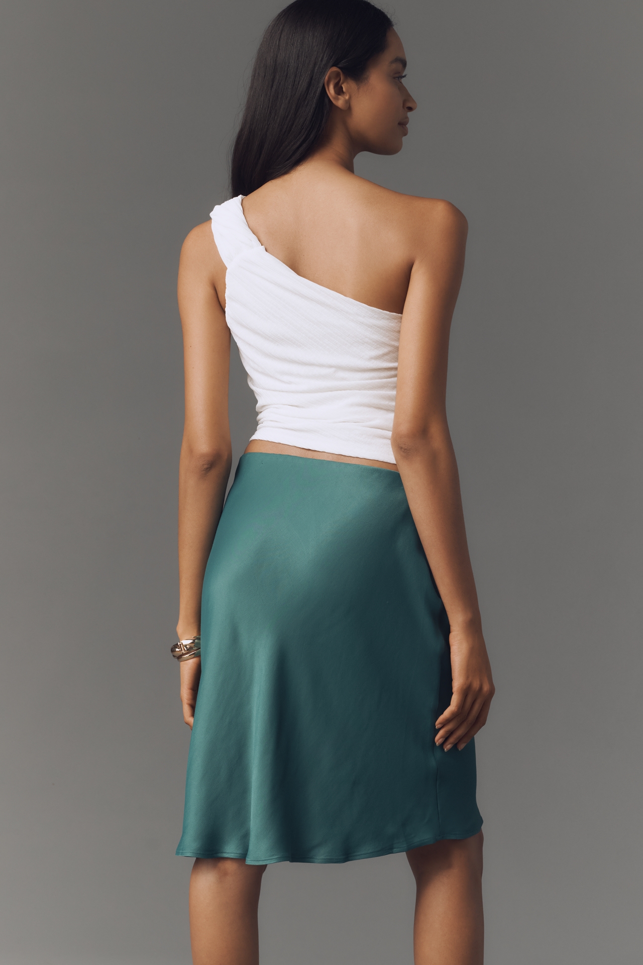 The Tilda Knee-Length Slip Skirt